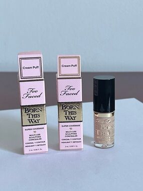 2/$15 Too Faced Born This Way Concealer - Cream Puff